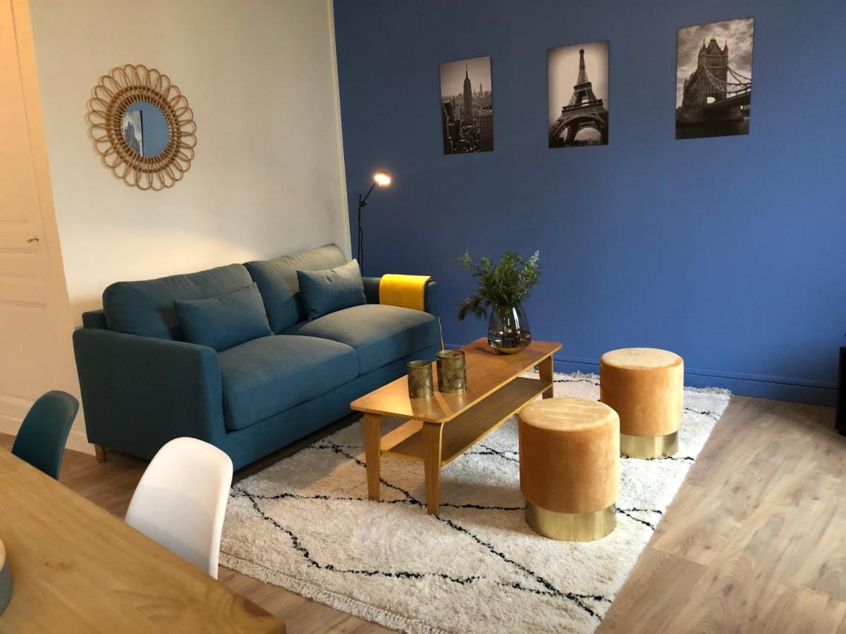 Joli Appartement Le Gutenberg T2 4P Quartier Mirabeau Proche Gare Tours Bagian luar foto